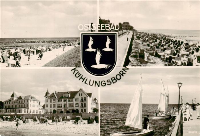 Kuehlungsborn Ostseebad Strandpartien Promenade