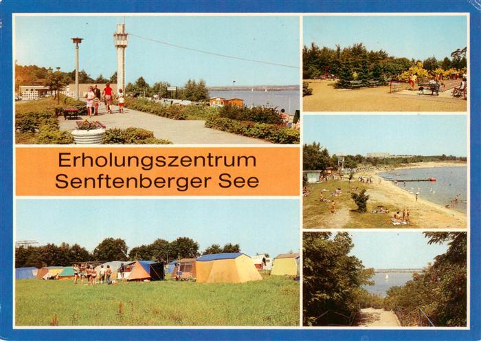 Senftenberg  Niederlausitz Brandenburg Strandpromenae Campingplatz Sportanlage S