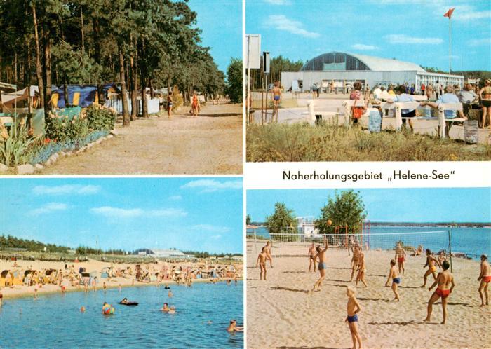 Frankfurt Oder Naherholungsgebiet Helene See Strandpartien