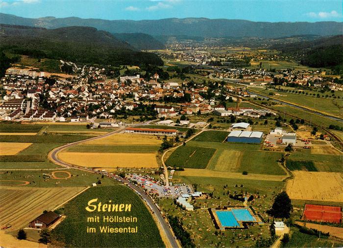Steinen Wiesental Fliegeraufnahme