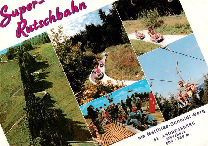 St Andreasberg Harz Super Rutschbahn am Matthias Schmidt Berg