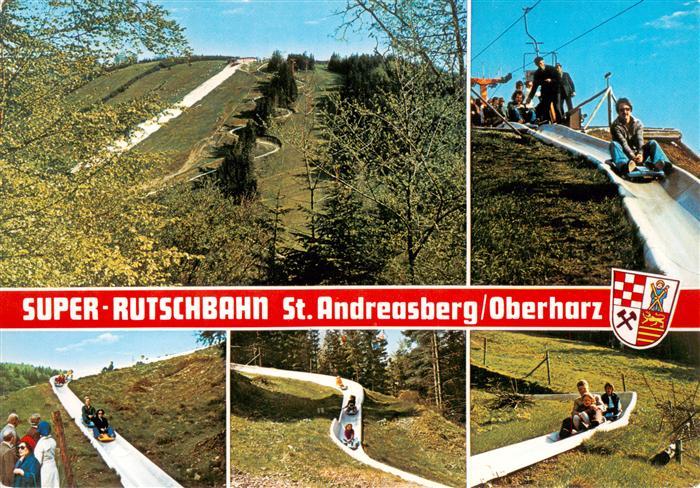 St Andreasberg Harz Super Rutschbahn am Matthias Schmidt Berg