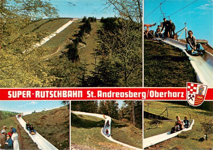 St Andreasberg Harz Super Rutschbahn am Matthias Schmidt Berg