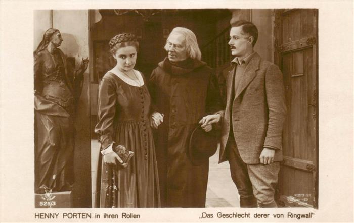 Foto RPH Nr. 525/3 Henny Porten Das Geschlecht derer von Ringwall