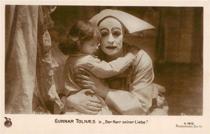 Foto Photochemie Nr. K. 1913 Gunnar Tolnaes Der Narr seiner Liebe