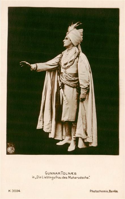 Foto Photochemie Nr. K.3004 Gunnar Tolnaes Die Lieblingsfrau des Maharadscha