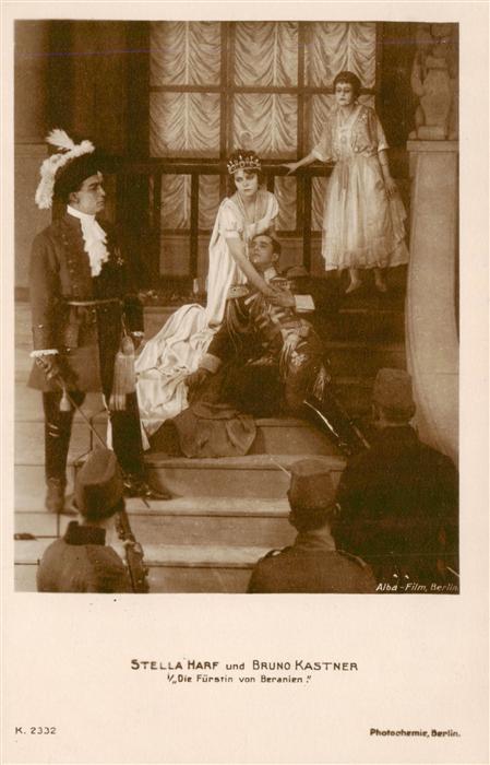 Foto Photochemie Nr. K. 2332 Stella Harf Bruno Kastner Die Fuerstin von Bernanie