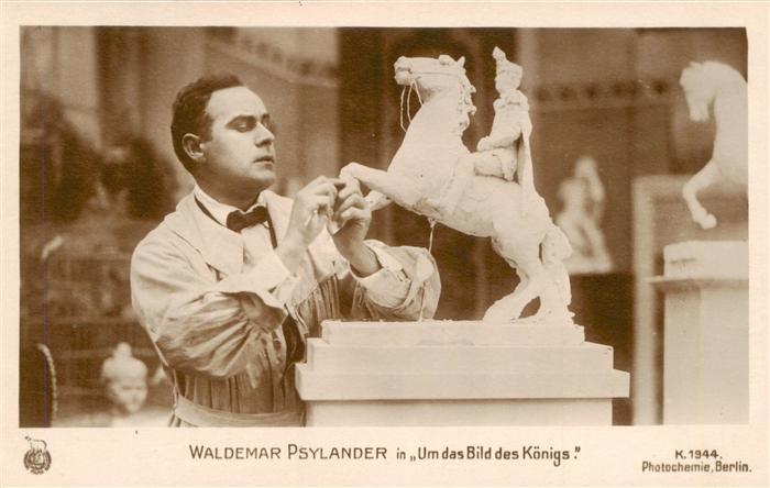 Foto Photochemie Nr. K. 1944 Waldemar Psylander Um das Bild des Koenigs
