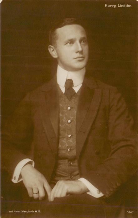 Verlag Hermann Leiser Nr. 3607 Harry Liedtke