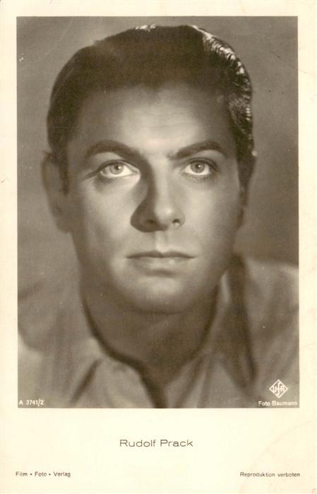 Foto Ufa-Baumann Nr. A 3741/2 Rudolf Prack
