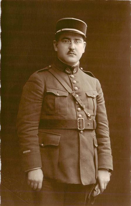 Militaria France sonstiges Soldat Portraet
