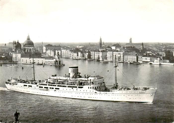 Dampfer Oceanliner Adriatica Venise Esperia