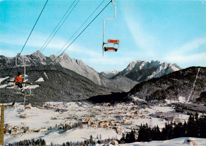 Sessellift Chairlift Telesiege Seefeld Tirol