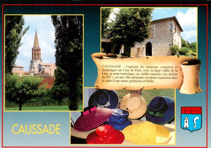 Caussade L’eglise Les Recollets Chapeaux de Caussade
