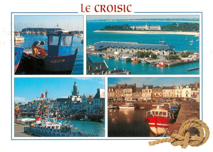 Le Croisic 44 Loire-Atlantique Animation bigarree des quais De l’autre cote du G