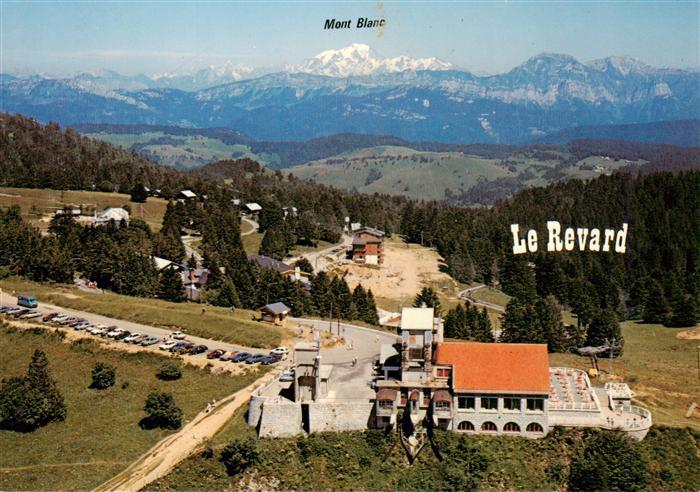 Le Revard 1550m 73 Savoie Le Mont Revar Au fond le Mont Blanc