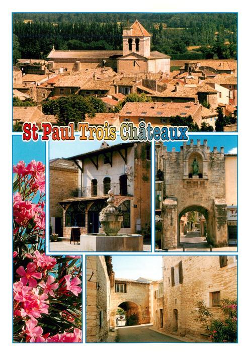 Saint-Paul-Trois-Chateaux En parcourant le centre historique
