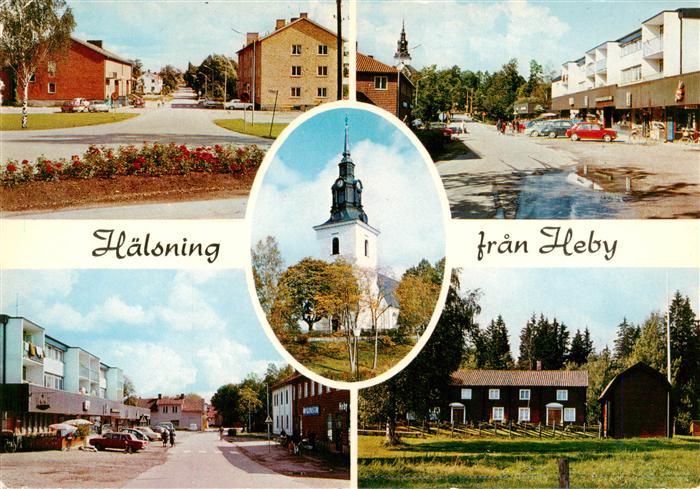 Heby Sweden Teilansichten Kirche