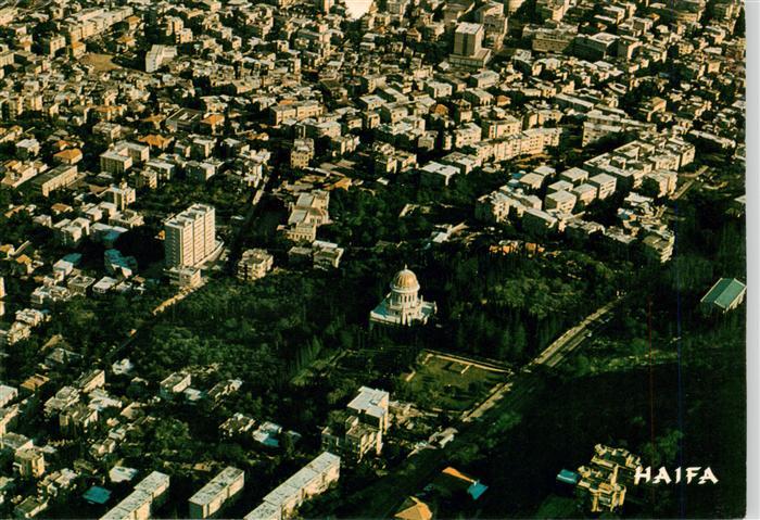 Haifa Israel Fliegeraufnahme