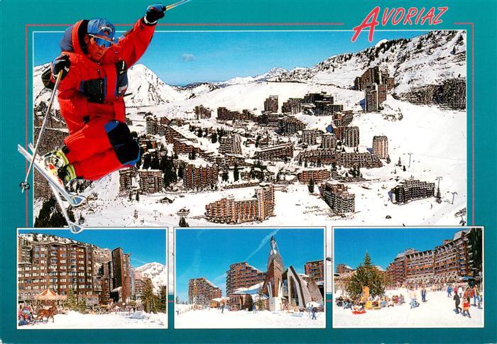 Avoriaz Station des Portes du Soleil Winterpano