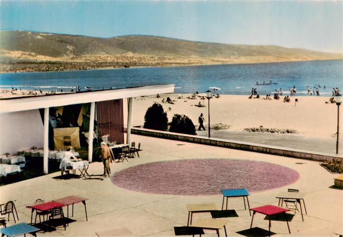 Nessebre Nessebar Nessebyr BG Restaurant Aheloi an der Sonnenkueste Strand