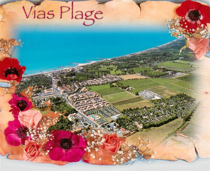 Vias-sur-Mer 34 Herault Vue aérienne