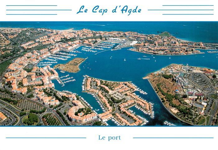 Cap-d Agde Fliegeraufnahme