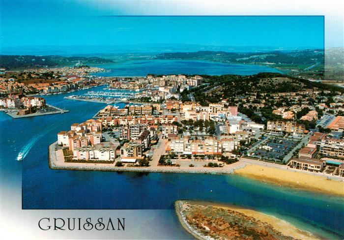 Gruissan 11 Aude Fliegeraufnahme