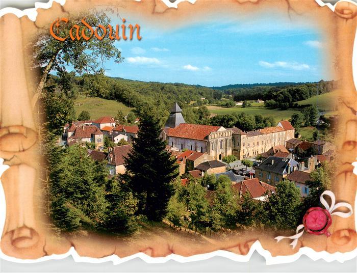 Cadouin 24 Dordogne Panorama Abbaye cistercienne du XIIe siècle