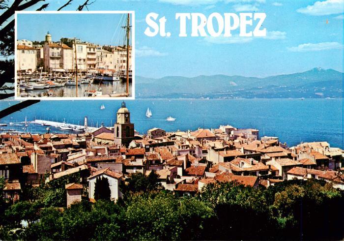 Saint Tropez Var Vue panoramique Port