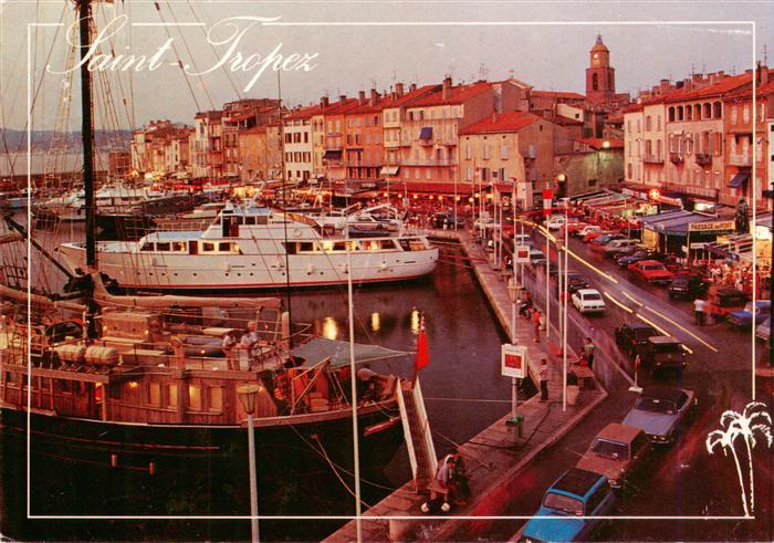 Saint Tropez Var Beauté et lumière au port