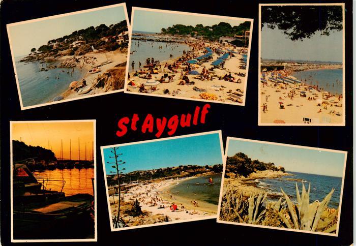 Saint-Aygulf 83 Var Plage Côte d'Azur Coucher de soleil au port