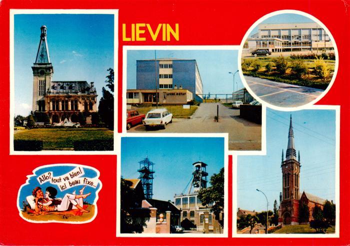Lievin 62 Pas-de-Calais Teilansichten Kirche