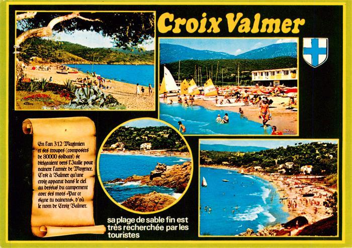La Croix-Valmer 83 Var Küstenpanorama Strand
