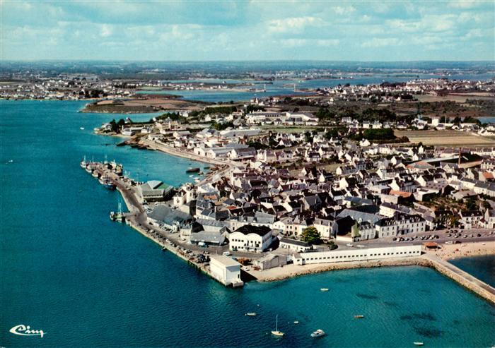 Etel 56 Morbihan Vue générale aérienne
