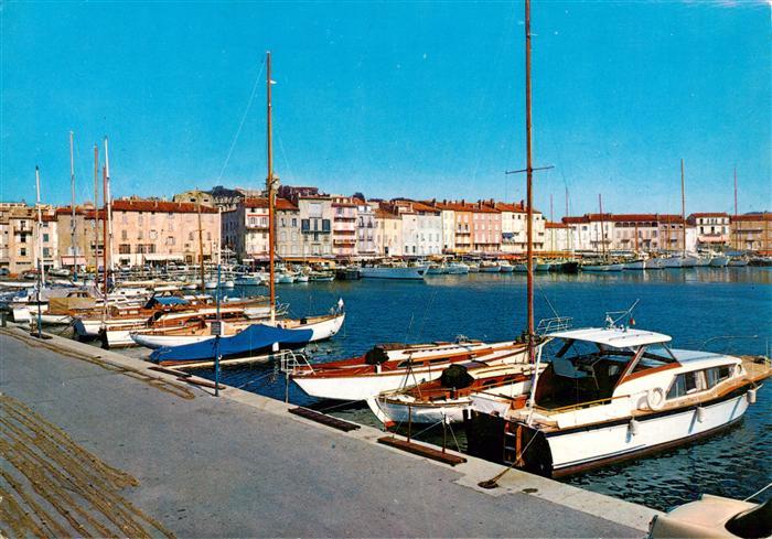 Saint Tropez Var Un coin du port de plaisance