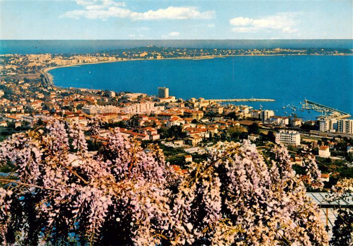 Golfe-Juan 06 Vue panoramique Juan les Pins Cap d'Antibes