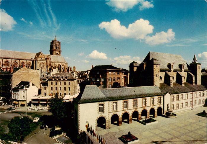 Rodez 12 Aveyron Le Collège Royal des Jésuites Chapelle Clocher de la Cathédrale