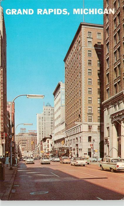 Grand Rapids Michigan USA Monroe Avenue