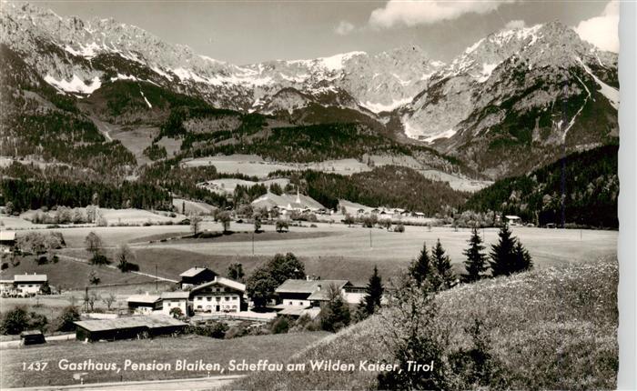Scheffau Tirol Wilden Kaiser Tirol AT Gasthaus Pension Blaiken