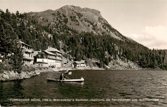 Turracherhoehe 1783m Kaernten Steiermark Brandstaetters Seehotel Jaegerwirt am T