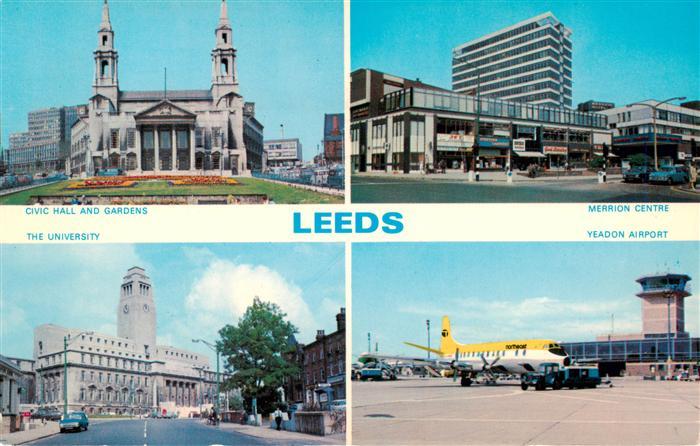 Leeds  West Yorkshire UK Civic Hall and Gardens The University Merrion Centre Ye