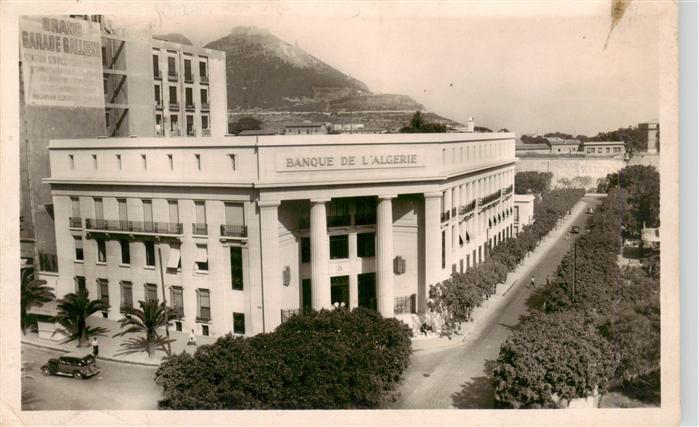 Oran Algerie La Banque de l'Algerie