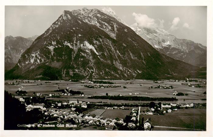 Golling  Salzach AT mit Hohen Goell