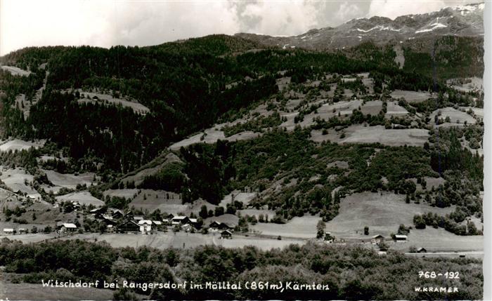 Witschdorf Rangersdorf Moelltal Kaernten AT Panorama