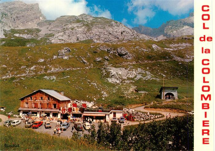 Col de la Colombiere 74 Haute-Savoie La Pointe Blanche