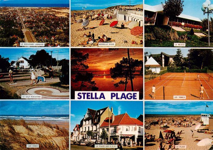 Stella-Plage 62 Pas-de-Calais La Boulevard Labrasse Le Golf Miniature Les Dunes