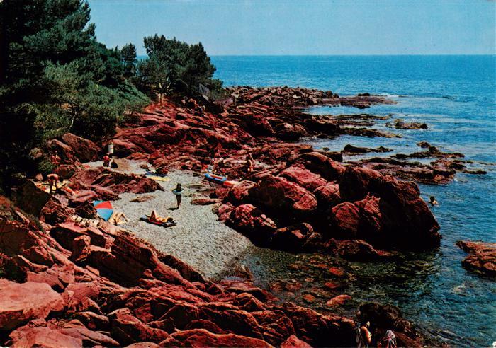Rochers Rouges La Corniche d’Or Une calanque aux Rochers Rouges