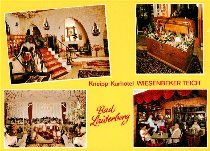 Bad Lauterberg Kneipp Kurhotel Wiesenbeker Teich Gastraeume Bar