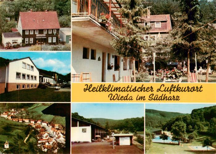 Wieda Wiedaer Huette Teilansichten Panorama Schwimmbad